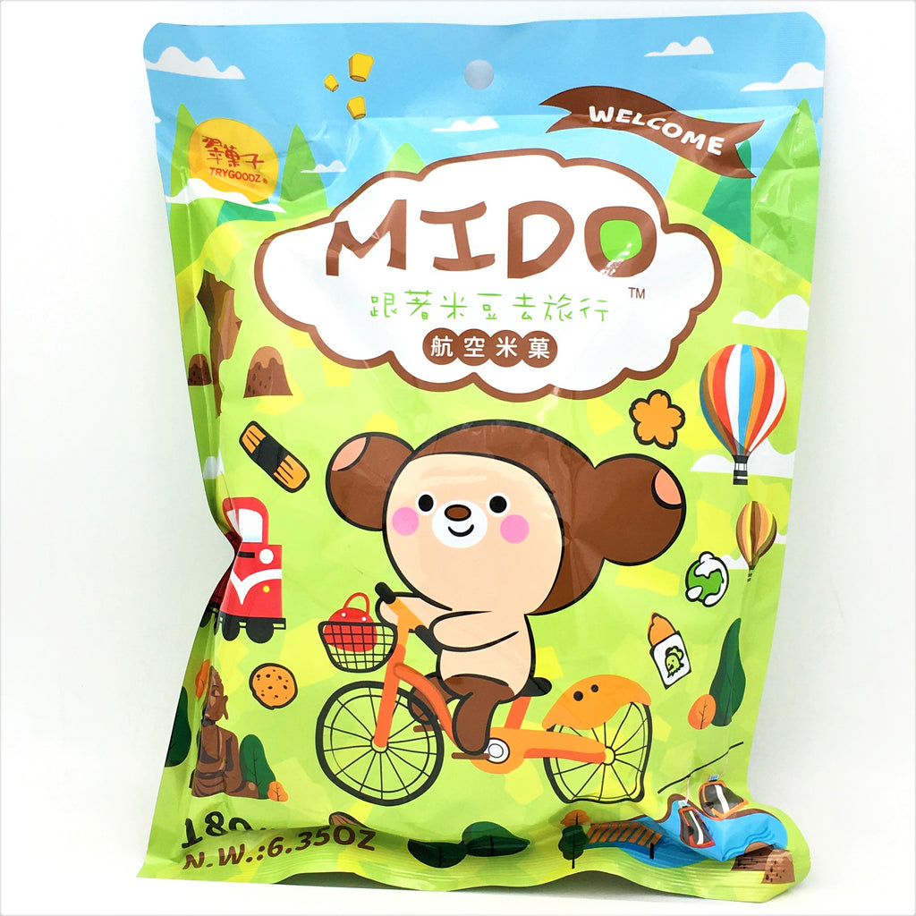 Trygooz Mido Mixed Nuts & Rice Crackers (Vegetarian Food) 180g 翠菓子-航空版綜合米菓