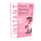 O’S Instant Marbling Boba Kit - Strawbey Flavor 8.47oz/(4packs)