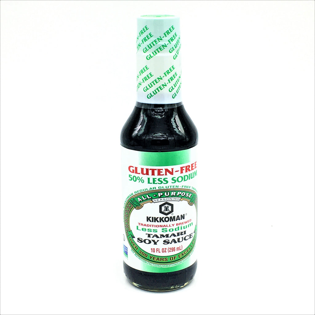 Kikkoman Traditionally Brewed Tamari Soy Sauce-50% Less Sodium10 oz/296 ml
