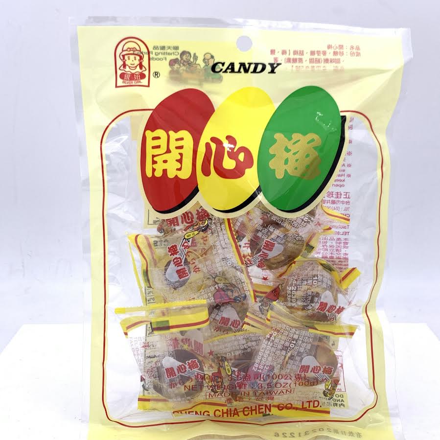 Taiwanese Plum Candy - Happy Plum Candy 3.5oz/100g正佳珍開心梅糖