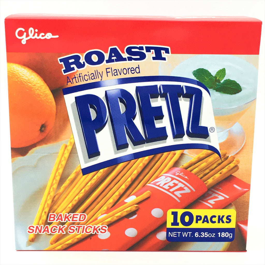 Glico Pretz Roast Baked Snack Sticks 180g/ 6.35oz