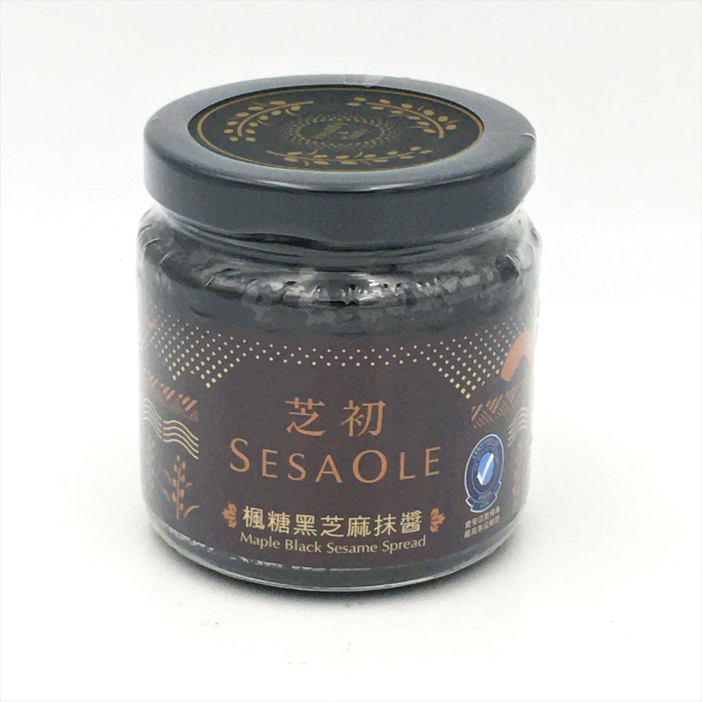 SesaOle Maple Black Sesame Spread 170 g