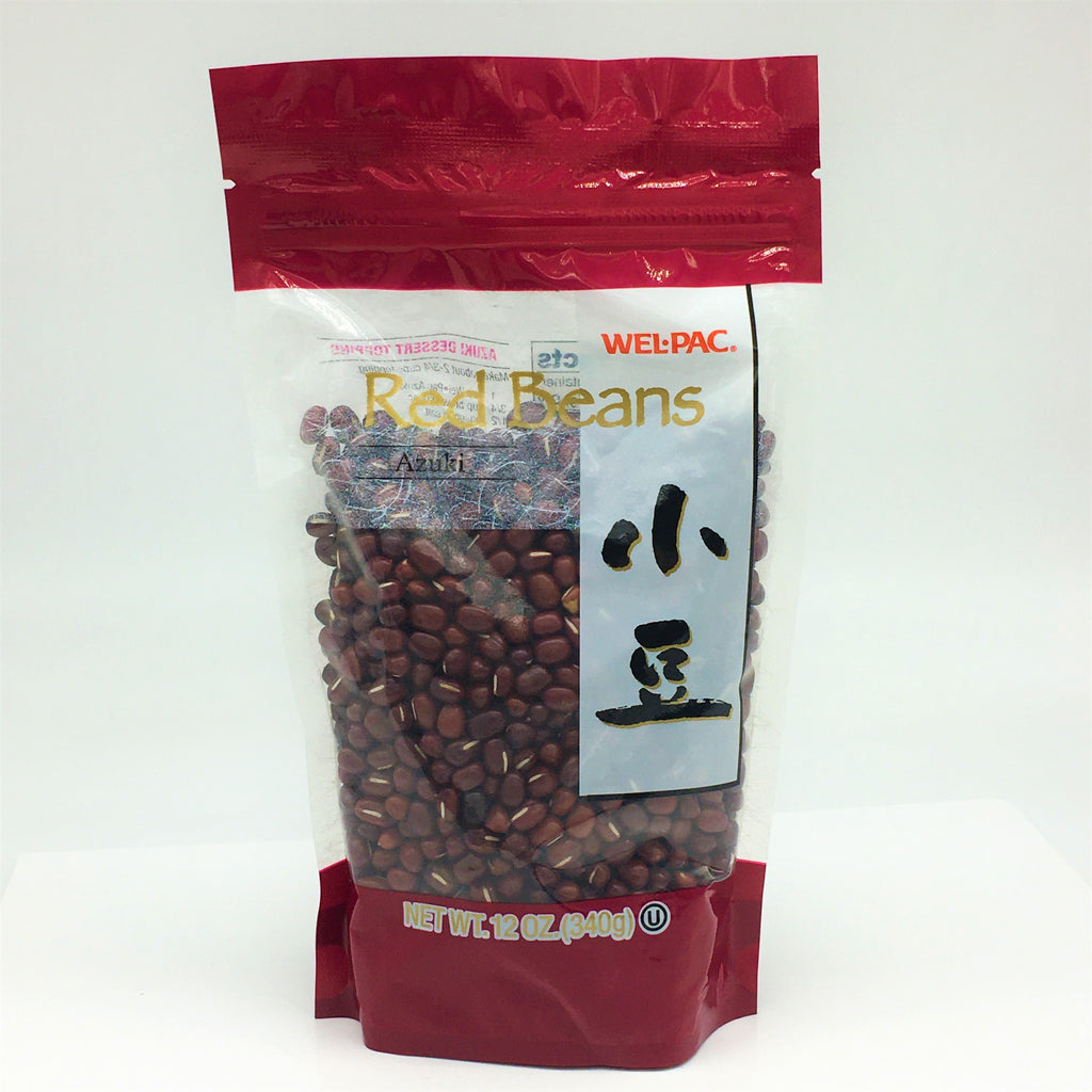 WEL-PAC Azuki Red Beans With Resealable Bag 12oz