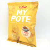 Calbee My Pote Onion Soup Flavored Potato Chips 2.12oz/60g