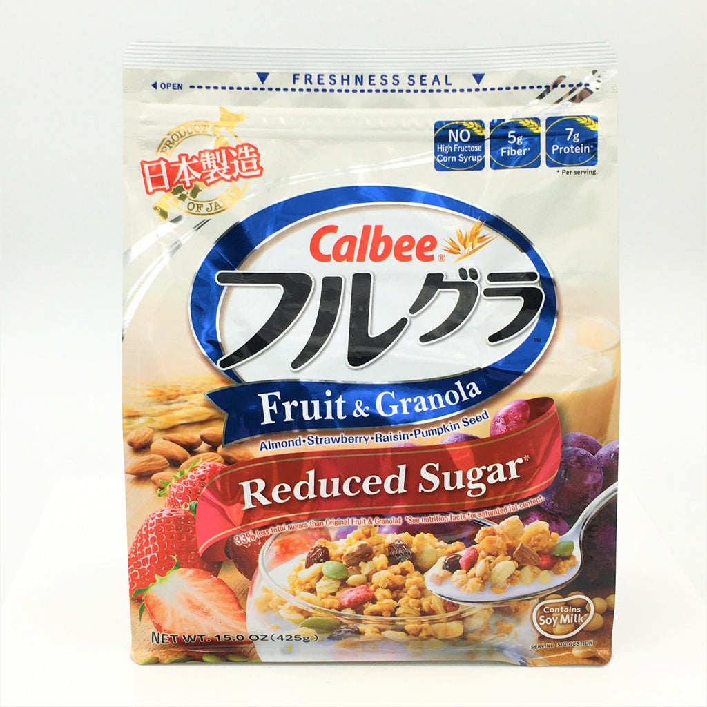 Calbee Japanese Fruit & Granola Reduced Sugar 15oz/ 425g