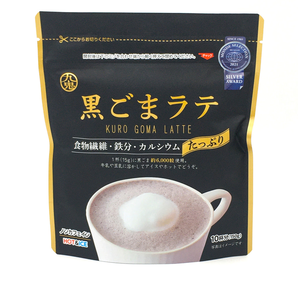 Kuki Black Sesame Latte Drink Powder 150g