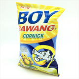 Boy Bawang Cornick, Garlic Flavor , Bigger Tastier Crunchier 100g