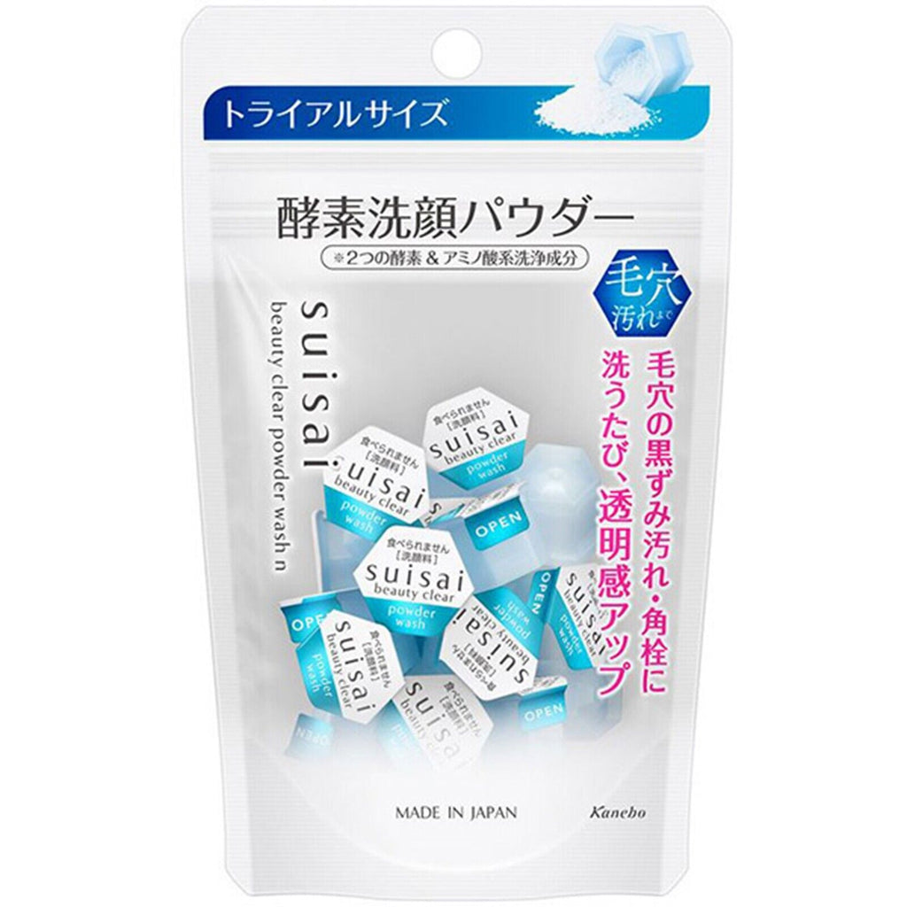 Kanebo Suisai Beauty Clear Powder Wash N 0.4gx15pcs佳麗寶浄透酵素粉