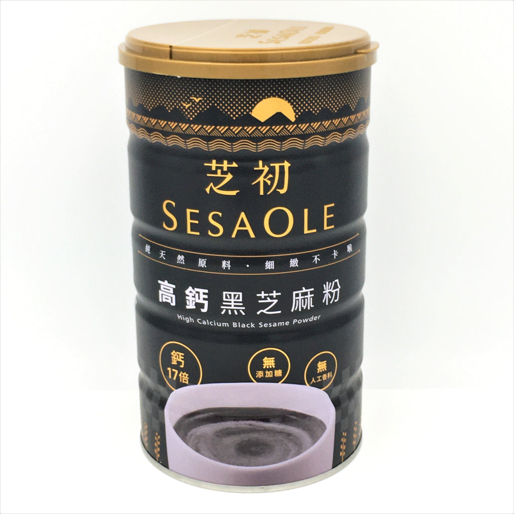 SesaOle High Calcium Black Sesame Powder 380 g【芝初】 高鈣黑芝麻粉