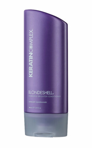 Keratin Complex Blondshell Debrass & Brighten Conditioner, 400 ml / 13.5 fl oz - Psyduckonline