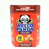 Meiji Hello Panda Cookie-Chocolate 10 X26g Bags