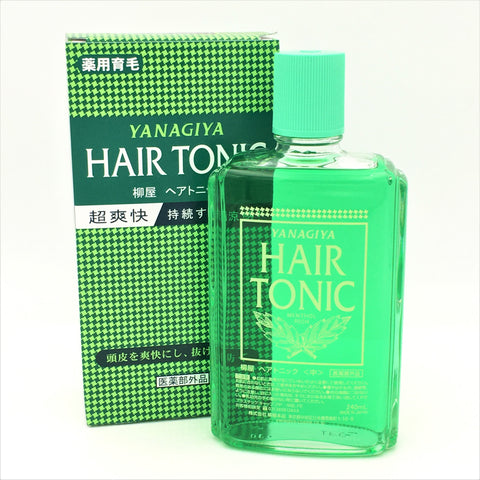 Yanagiya Hair Tonic Menthol Rich 240ml