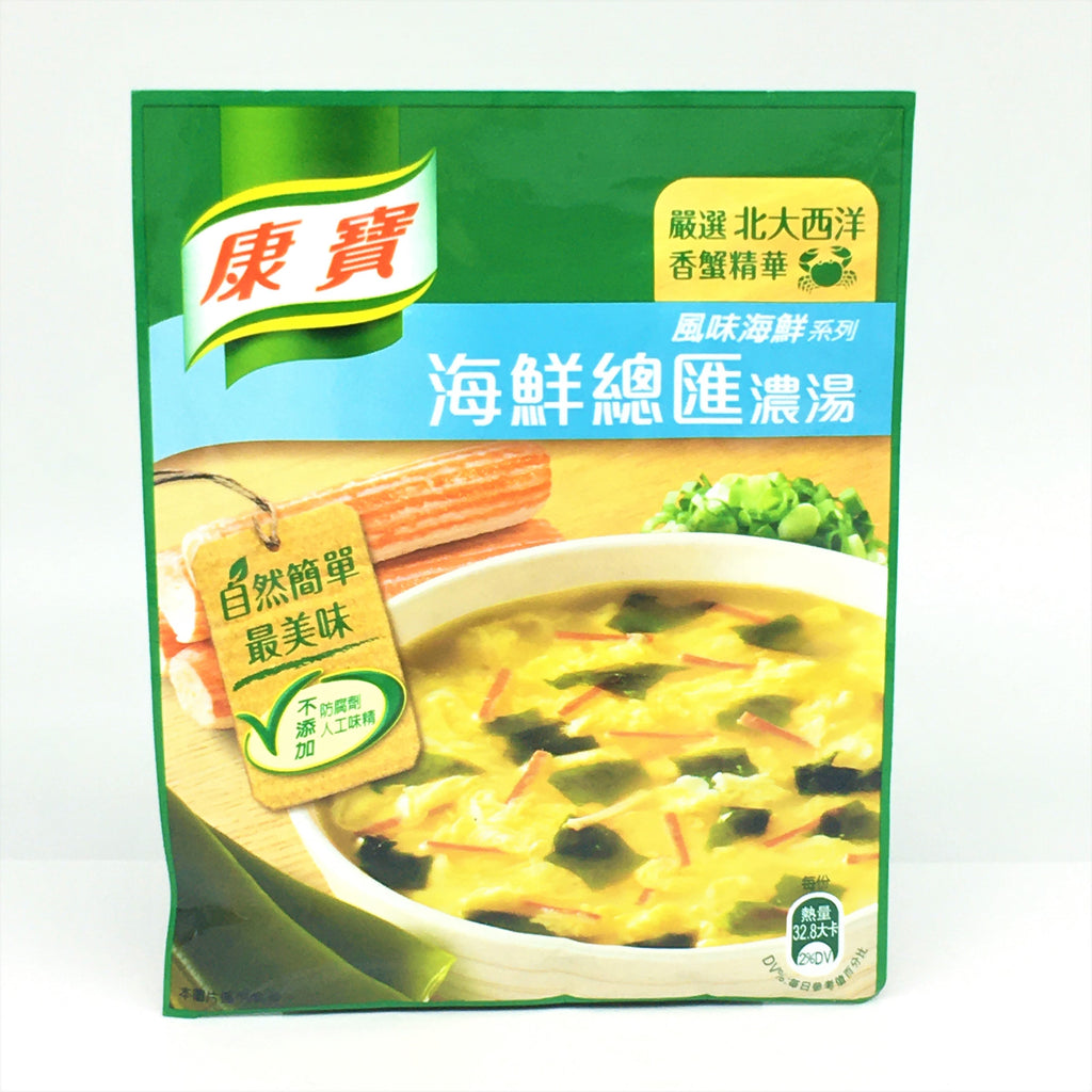 康寶濃湯系列-Kang Bao-Knorr Seafood Soup -Powder Mix From Taiwan