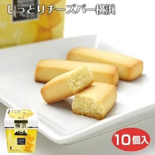 Wakao Seika Shittori Bar-Natural Cheese Cookies 4.76oz /135g (10pcs)
