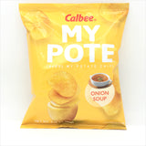 Calbee My Pote Onion Soup Flavored Potato Chips 2.12oz/60g