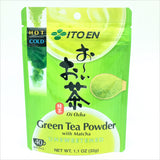 Itoen Oi Ocha Green Tea Powder with Matcha -unsweetened , Hot/ Cold 1.1oz