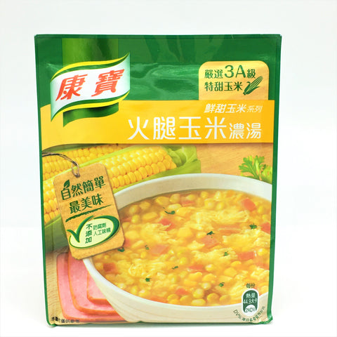 康寶濃湯系列-Kang Bao-Knorr Golden Corn with Ham Soup -Powder Mix From Taiwan