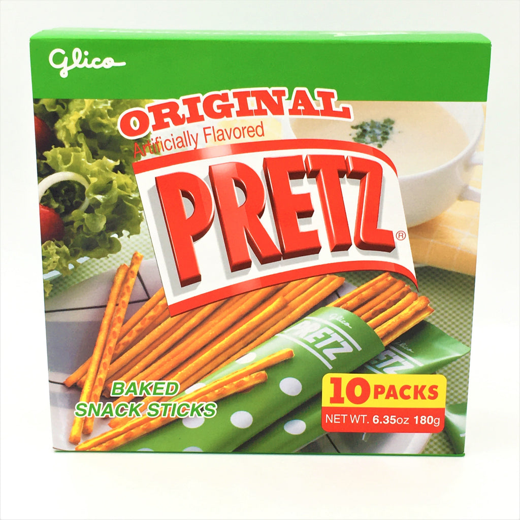 Glico Pretz Original Baked Snack Sticks 180g/ 6.34oz