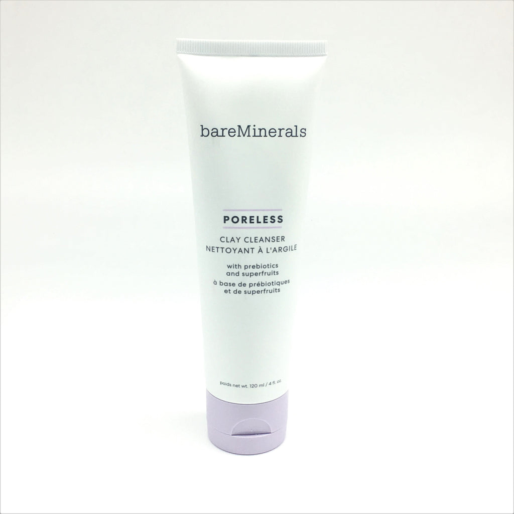bareMinerals PORELESS CLAY CLEANSER Facial Pore Cleanser, 4 Oz - Psyduckonline
