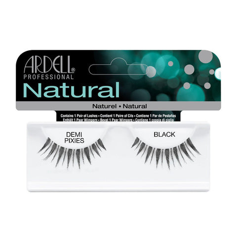 Ardell Natural Lashes -Demi Pixies Black, 1 Pair - Psyduckonline