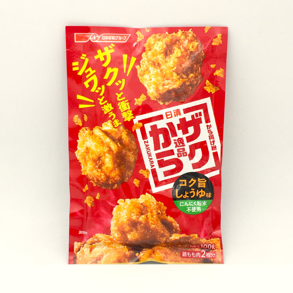 Nissin Zakukara Fried Chicken Powder- Soy Sauce Pesto Flavor 100g